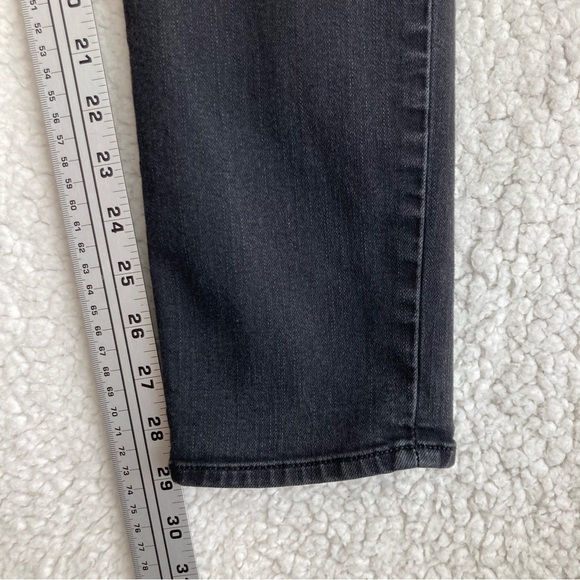 DKNY Women's Ave B Ultra Skinny charcoal gray black jeans, Sz 6 - Picture 9 of 16